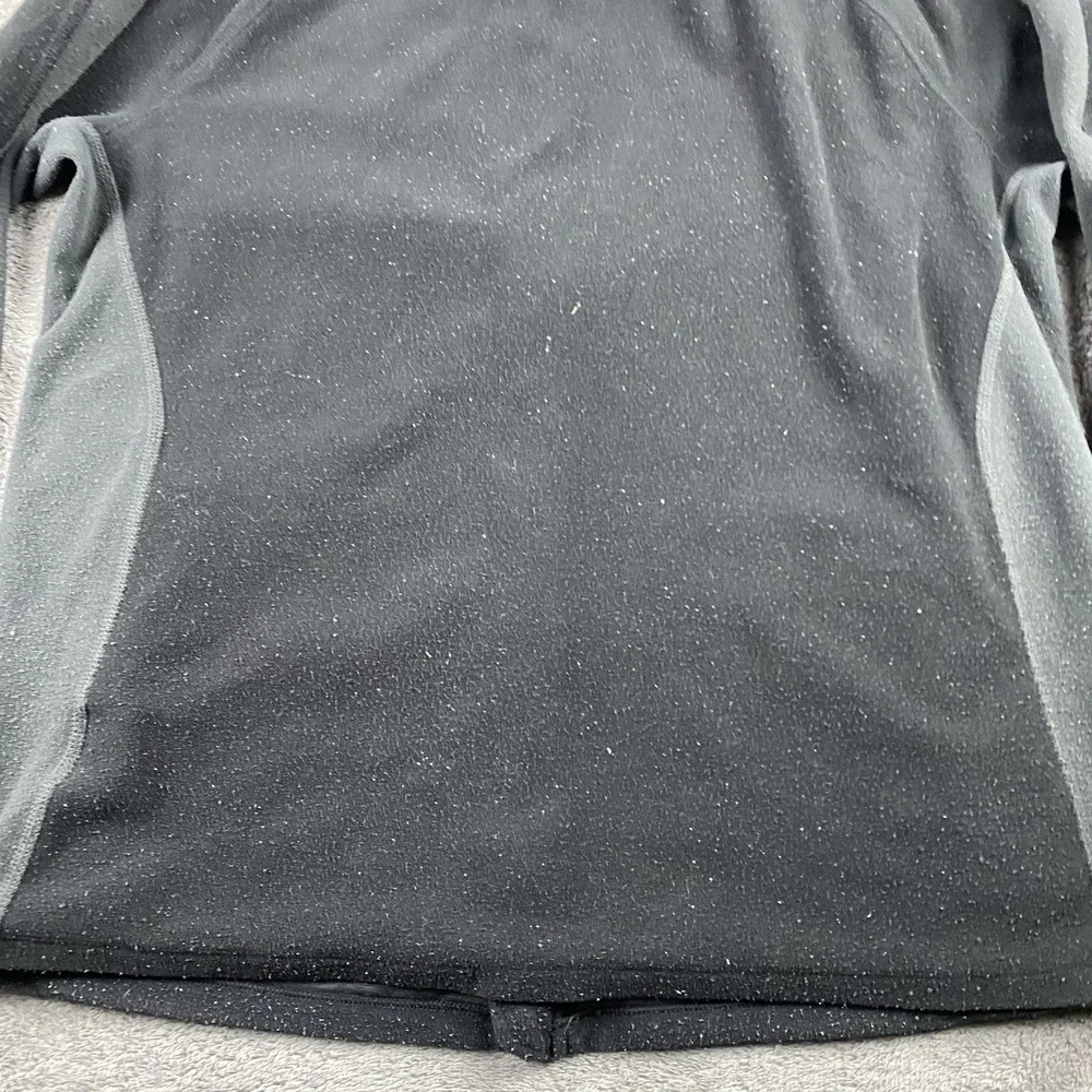 North Face Jacket Fleece Zip Coat Mens‎ Large Black